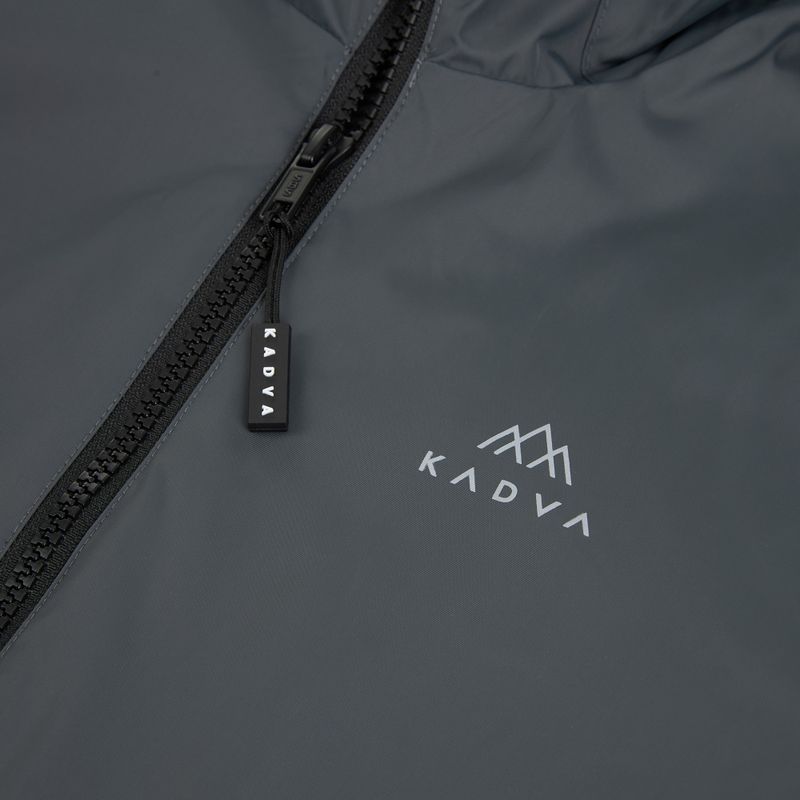 Kurtka przeciwdeszczowa dziecięca KADVA Fory Jrb szary 3