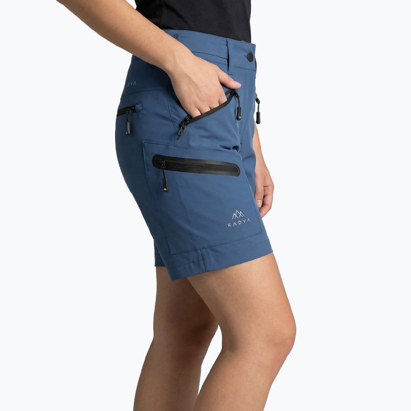 Spodenki damskie KADVA Reto WMNS niebieski 4