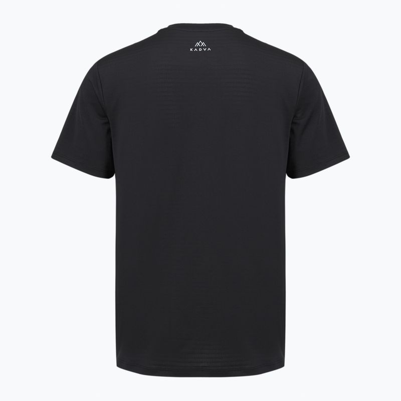 Koszulka męska trekkingowa KADVA TrailCore oddychająca czarny 7