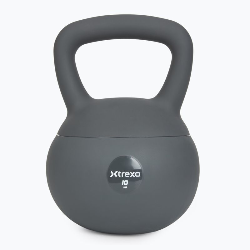 Kettlebell miękki XTREXO 10 kg szary 7