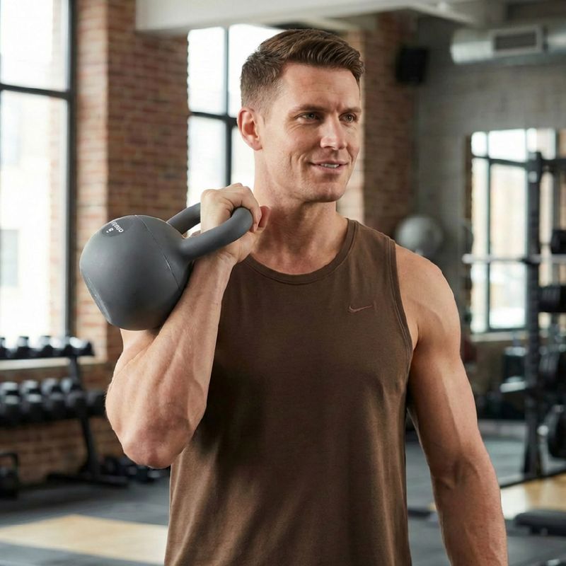 Kettlebell miękki XTREXO 12 kg szary 4