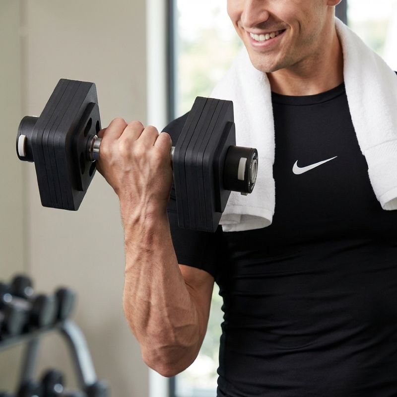 Hantel regulowana XTREXO 15 kg czarny 3