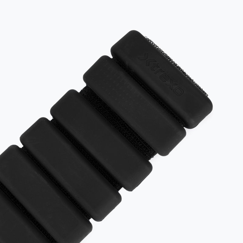 Obciążniki na kostki i nadgarstki XTREXO SCULPT 2 x 0,5 kg czarny 5