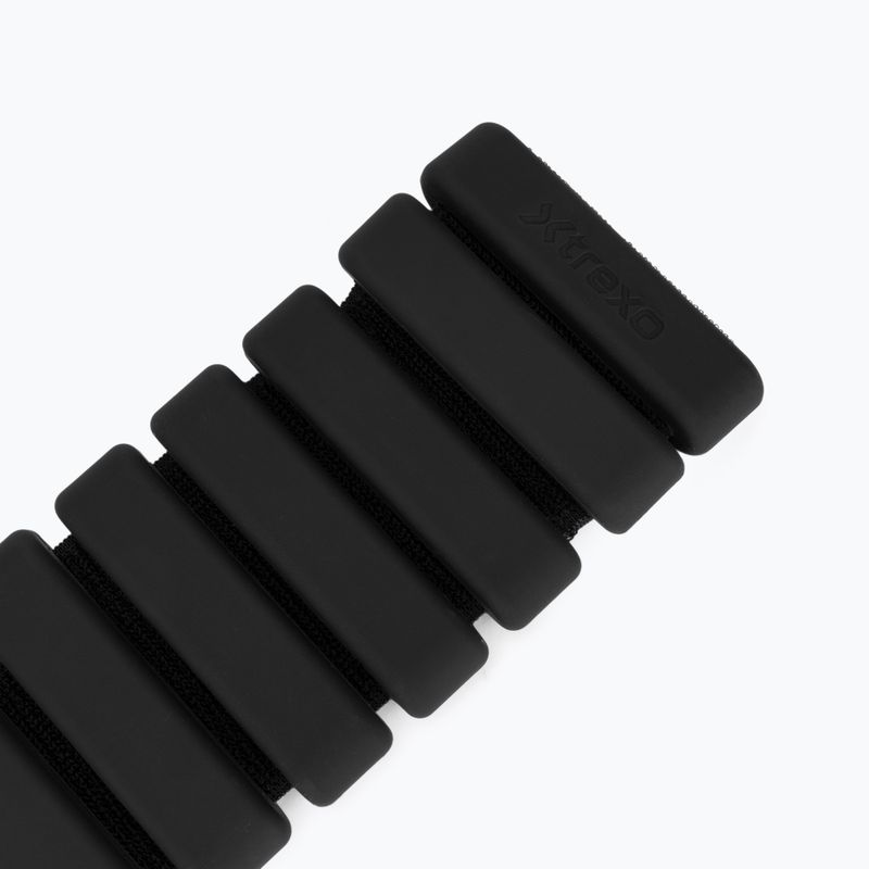 Obciążniki na kostki i nadgarstki XTREXO SCULPT 2 x 1 kg czarny 5