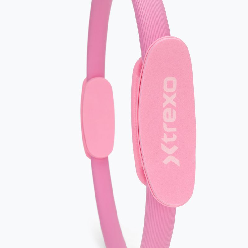 Obręcz do pilatesu XTREXO SCULPT różowy 4