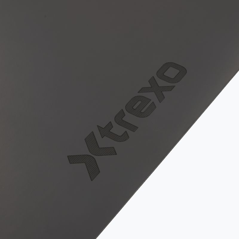 Mata do ćwiczeń i jogi XTREXO SCULPT zaokrąglona 183 x 61 cm czarny 3