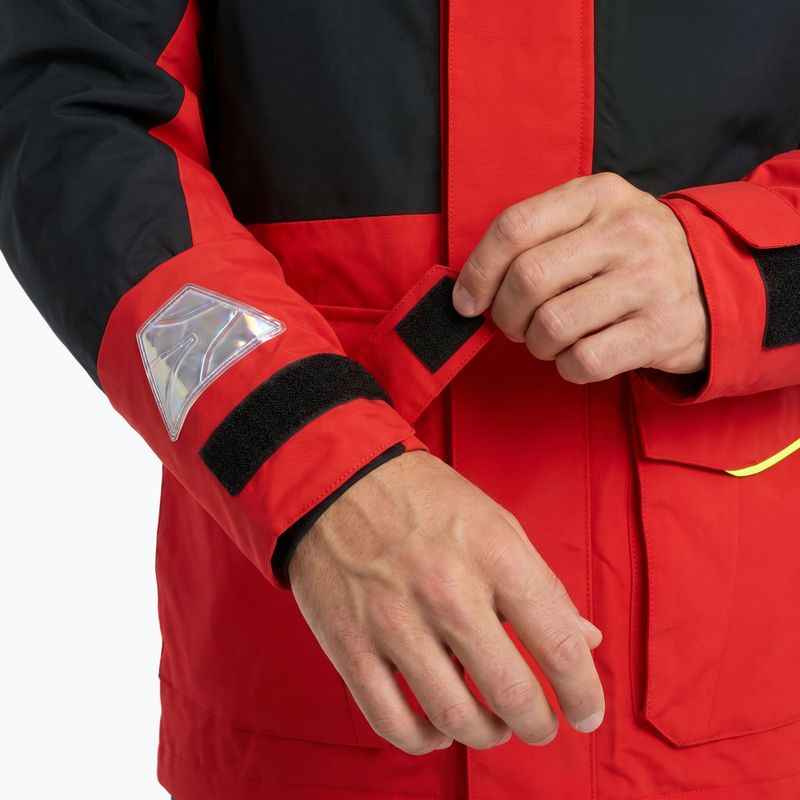 Kurtka żeglaska męska AQUASTIC Outrun 15 000/15 000 czerwony 4