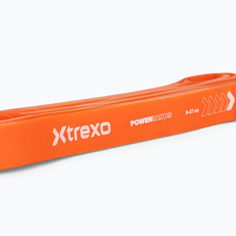 Guma rehabilitacyjna XTREXO 1/5 pomarańczowa 2