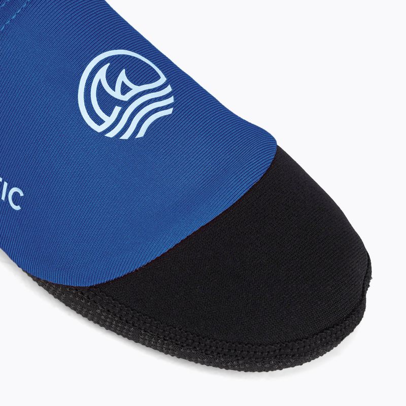 Skarpety basenowe dziecięce AQUASTIC Seavie Anti-Slip niebieski 4