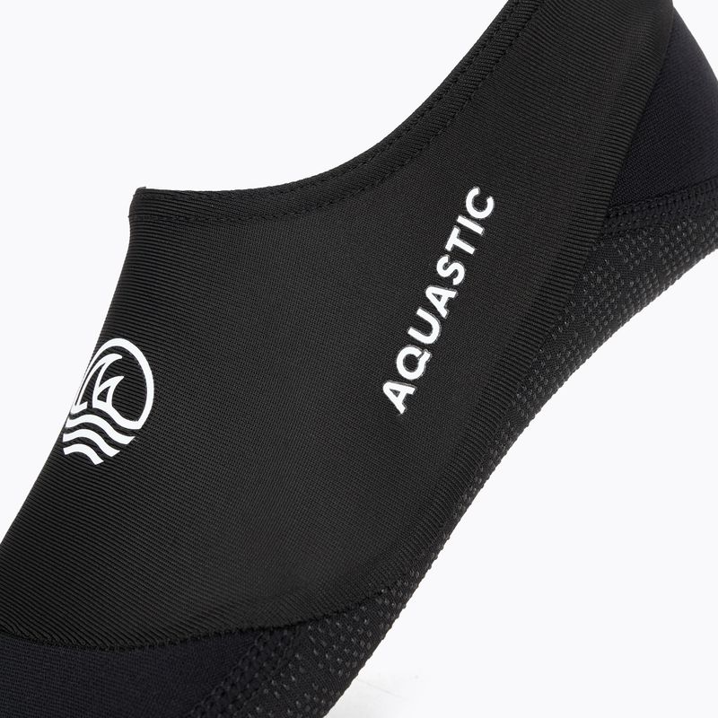 Skarpety basenowe AQUASTIC Seavie Anti-Slip czarny 5