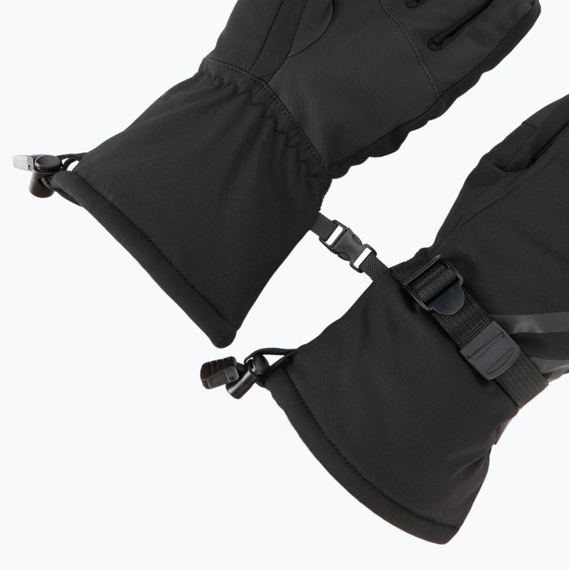 Rękawice narciarskie męskie KADVA Mountain Flow 3M Thinsulate czarny 5