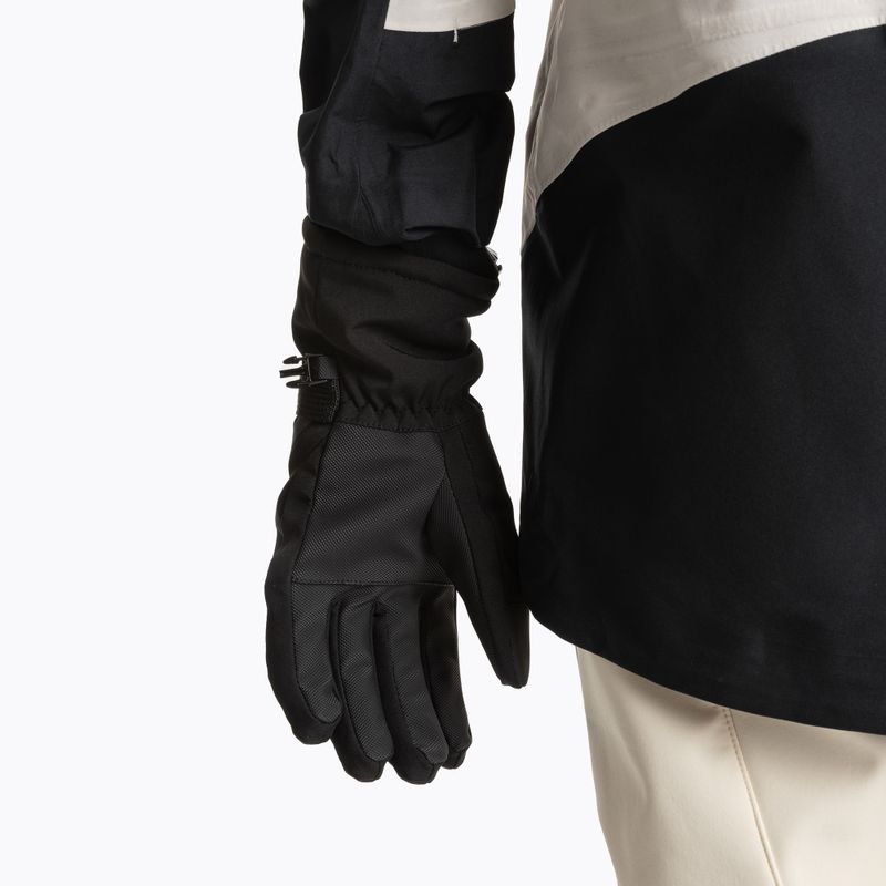 Rękawice narciarskie damskie KADVA Mountain Flow 3M Thinsulate czarny 3