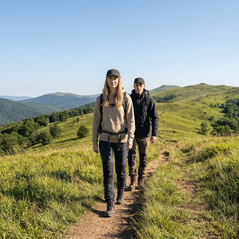Czapka z daszkiem KADVA Hiker Cap czarny 7