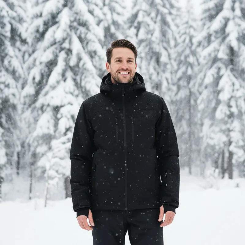 Kurtka narciarska męska KADVA Edge X Jacket czarny 13