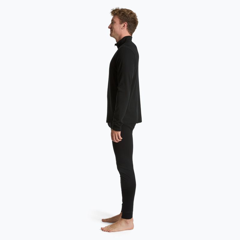 Bluza termoaktywna męska WOOLCANO Merino 100% TOP0544 czarny 3