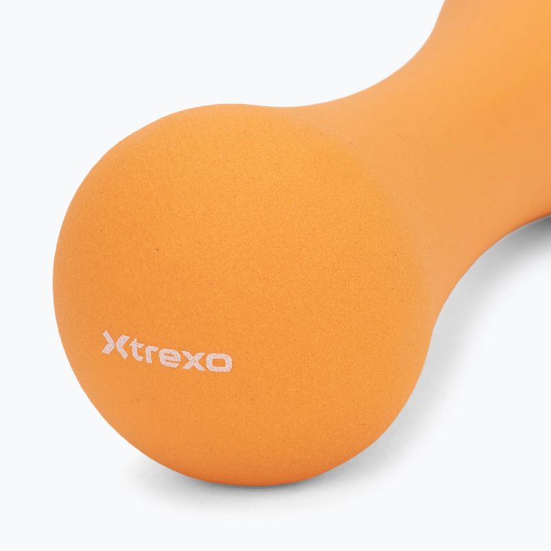 Hantel neoprenowy XTREXO TX0-B4M009 1,5 kg pomarańczowy 6