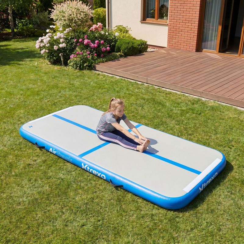 Ścieżka gimnastyczna XTREXO 200 x 100 x 10 cm biały 13
