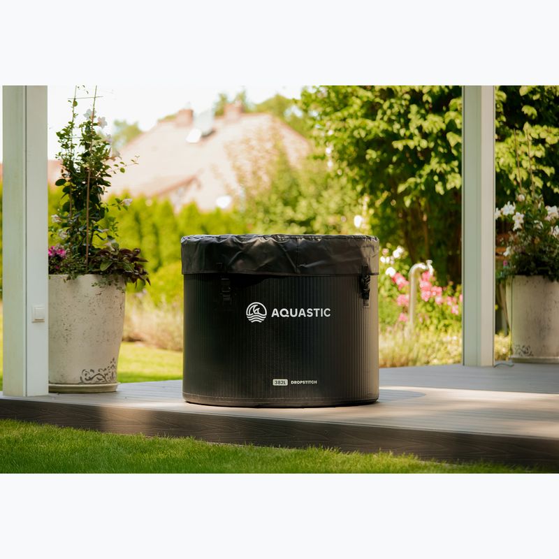 Zestaw AQUASTIC basen 382L z agregatem do morsowania BrrFree czarny 4