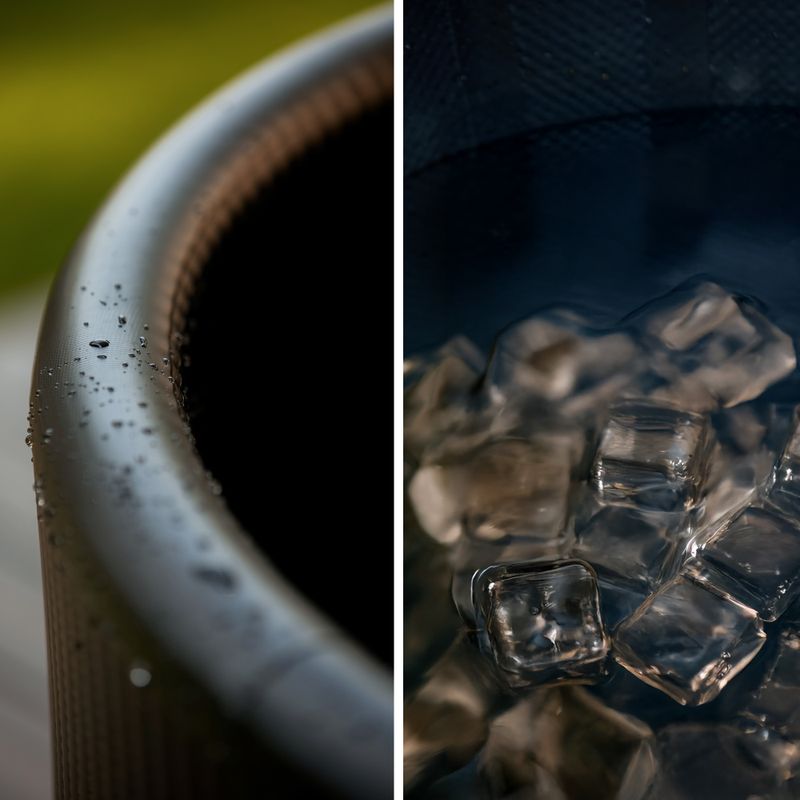 Basen AQUASTIC do morsowania BrrFree 382 l dropstitch czarny 14