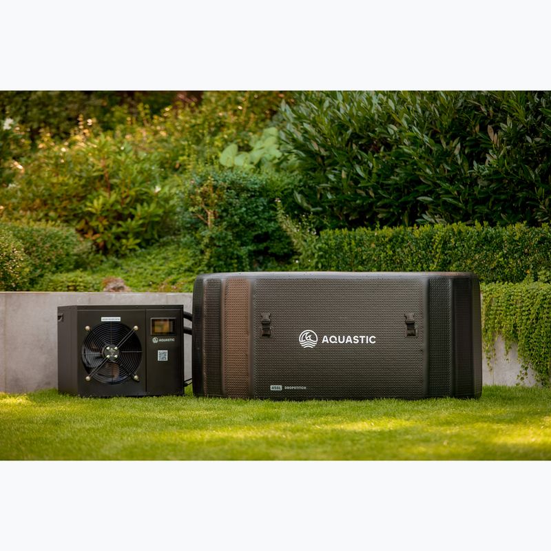 Basen AQUASTIC do morsowania BrrFree 456 l dropstitch czarny 17