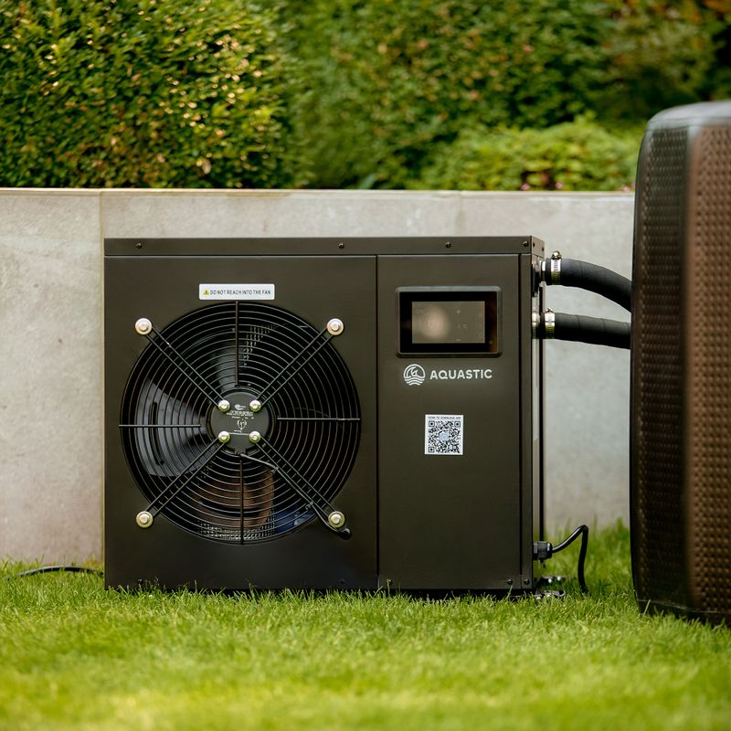 Zestaw AQUASTIC basen 456L z agregatem do morsowania BrrFree czarny 3