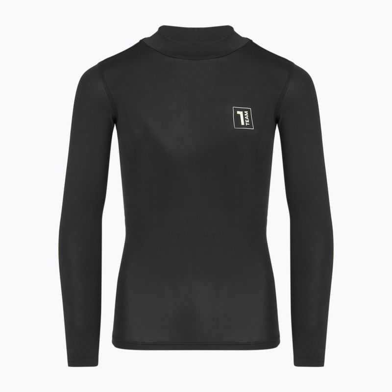 Bielizna longsleeve termoaktywny dziecięcy OneTeam GOAL DRY PLUS czarny 7