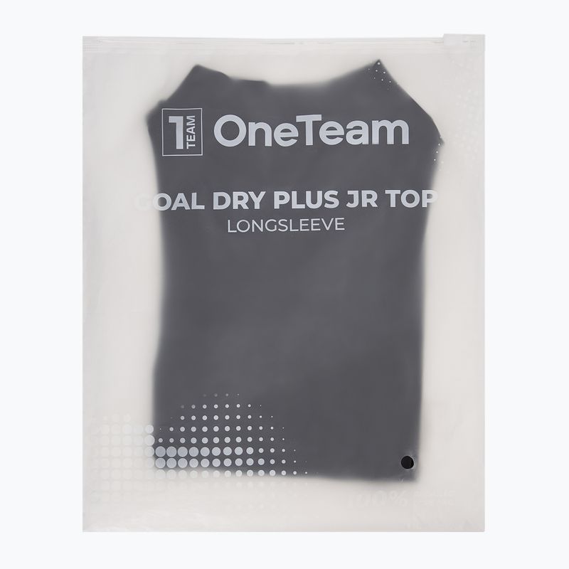 Bluza termoaktywna dziecięca OneTeam GOAL DRY PLUS czarny 9