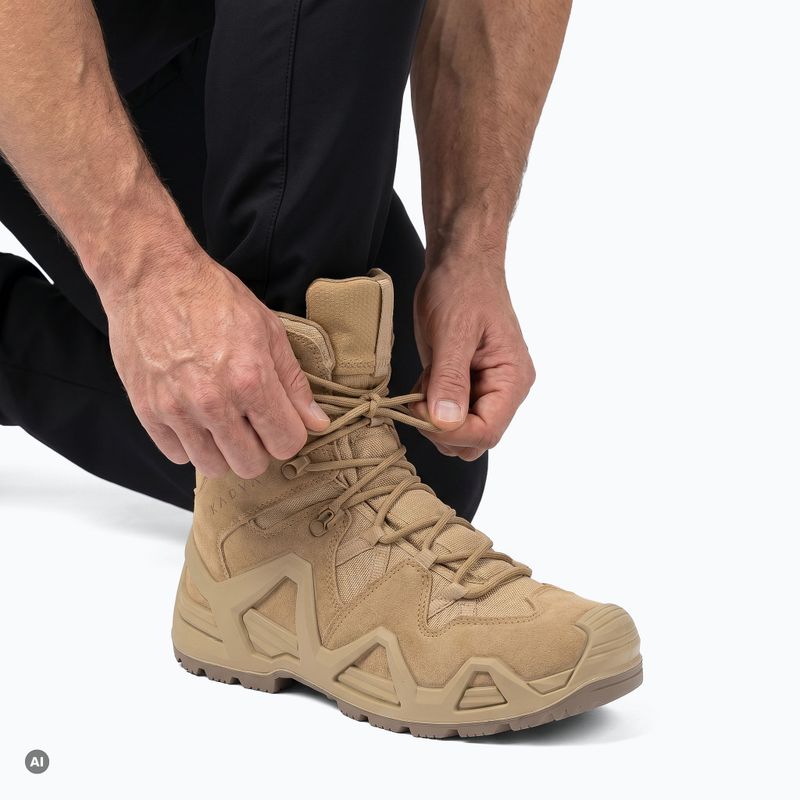 Buty trekkingowe męskie KADVA Thunder HG WP beżowy 5