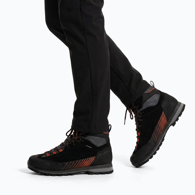 Buty trekkingowe męskie KADVA Nevra Mid WP czarny 2