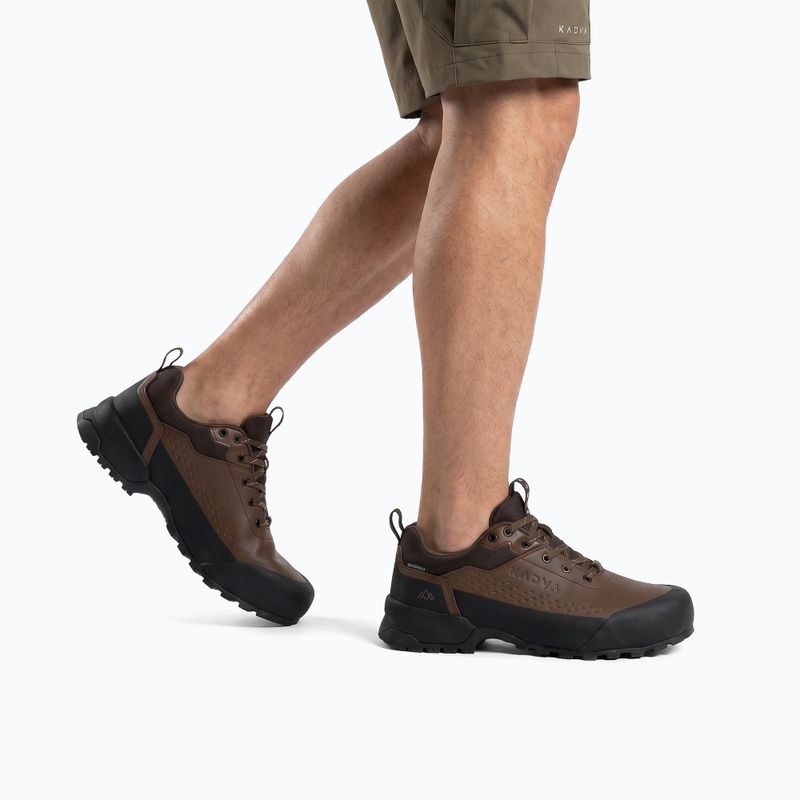 Buty trekkingowe męskie KADVA Strike Low WP brązowy 2