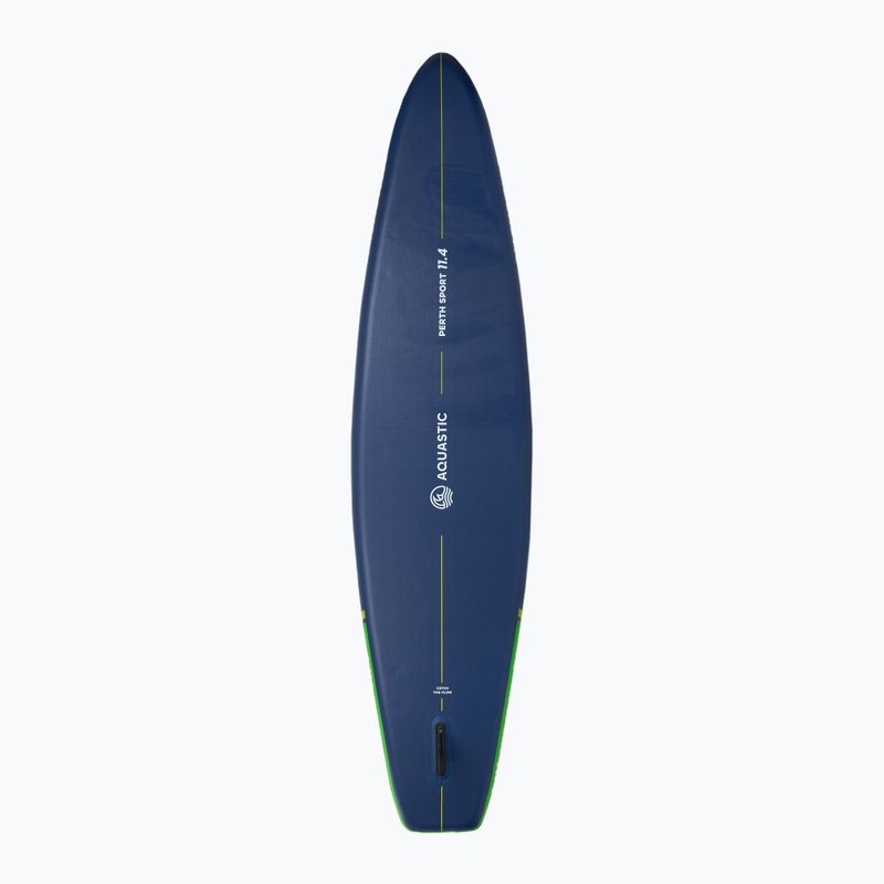 Zestaw deska SUP pompowana AQUASTIC Perth Sport 11'4" MSL allround zielony 4