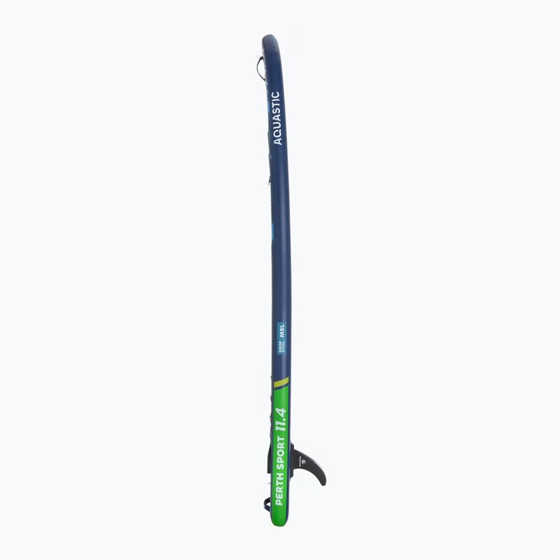 Zestaw deska SUP pompowana AQUASTIC Perth Sport 11'4" MSL allround zielony 5