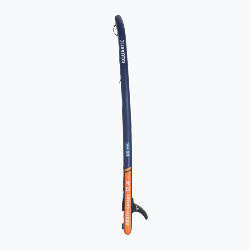 Zestaw deska SUP pompowana AQUASTIC Perth Sport 11'4" MSL allround pomarańczowy 5