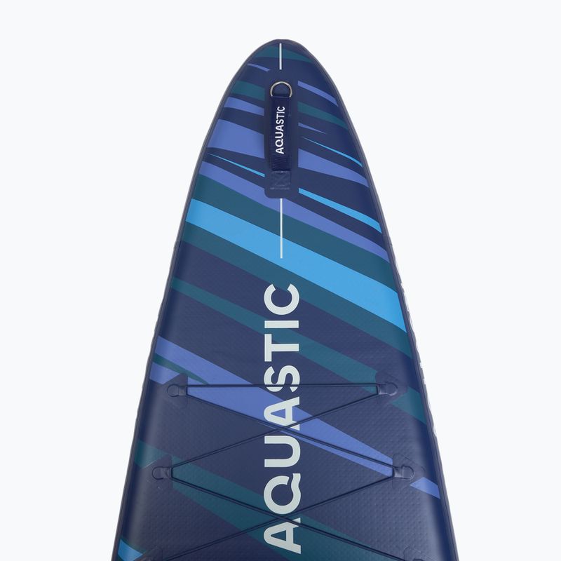 Zestaw deska SUP pompowana AQUASTIC Perth Sport 11'4" MSL allround pomarańczowy 7