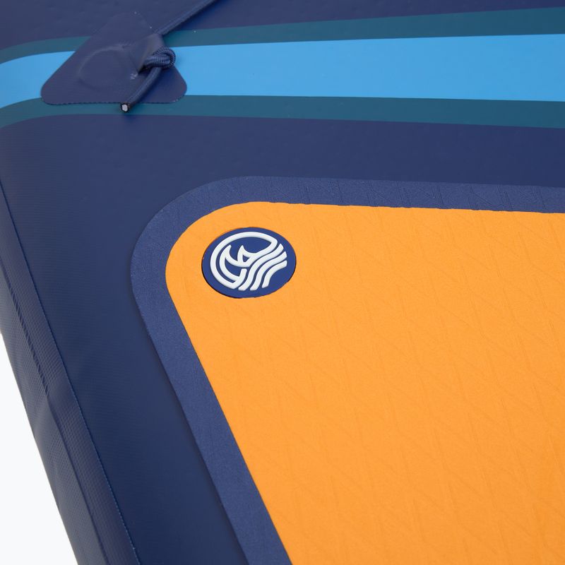 Zestaw deska SUP pompowana AQUASTIC Perth Sport 11'4" MSL allround pomarańczowy 8