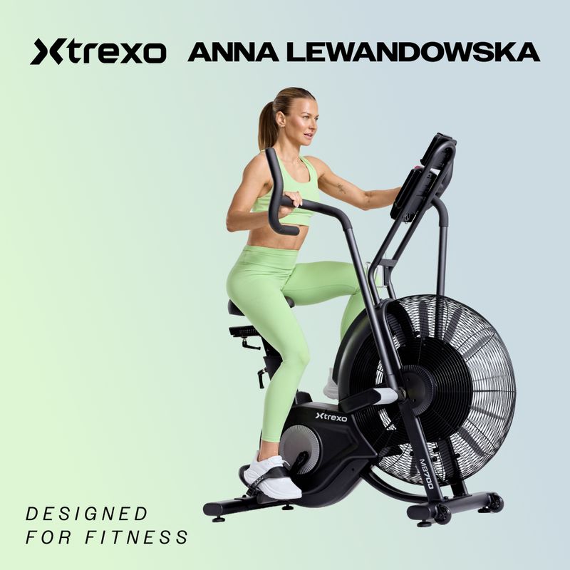 Rower stacjonarny XTREXO EB300 czarny 2