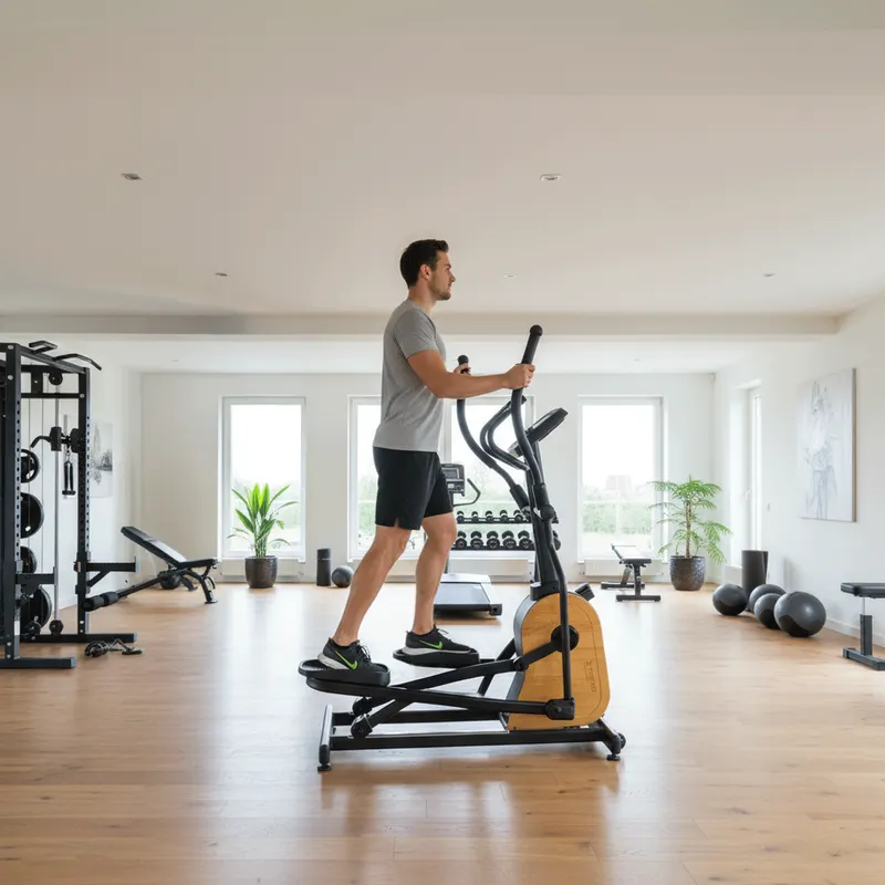 Orbitrek XTREXO OM400 Wood czarny 10