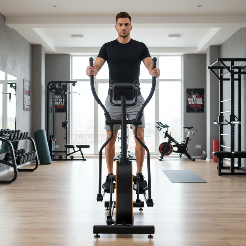 Orbitrek XTREXO OM400 Wood czarny 11