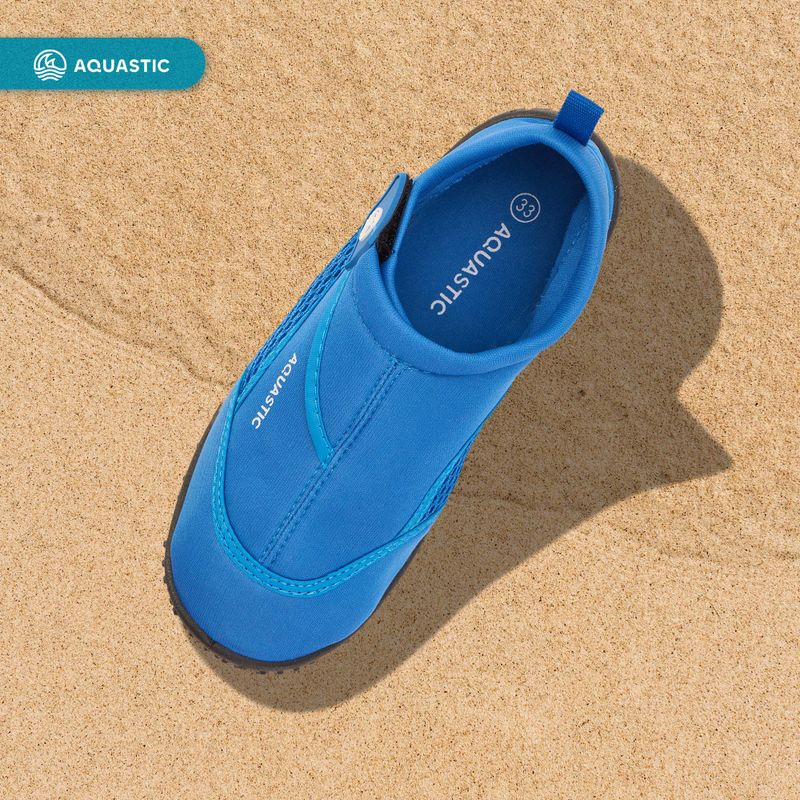 Buty do wody dziecięce AQUASTIC Nino niebieski 3