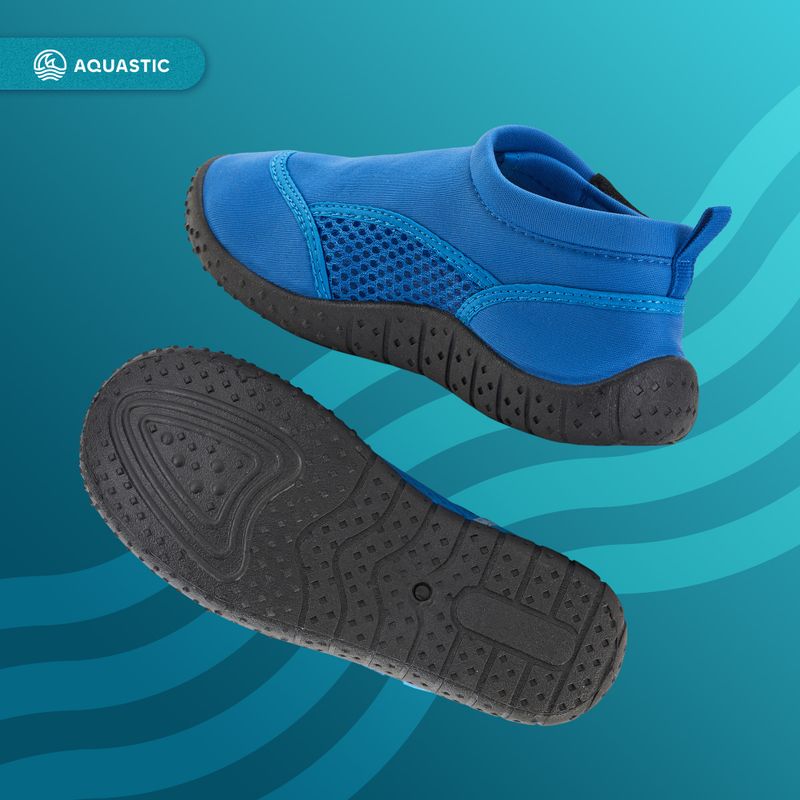 Buty do wody dziecięce AQUASTIC Nino niebieski 5