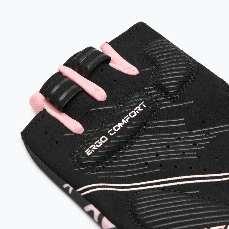 Rękawiczki rowerowe damskie ATTABO Vito WMNS gel shock proof różowy/czarny 4