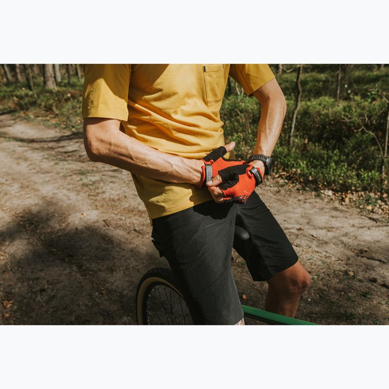 Rękawiczki rowerowe ATTABO Vito gel shock proof czerwony/czarny 9