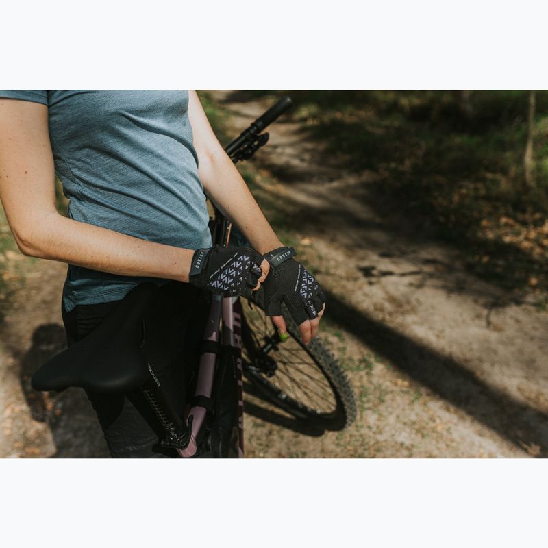 Rękawiczki rowerowe ATTABO Vito gel shock proof czarny 9