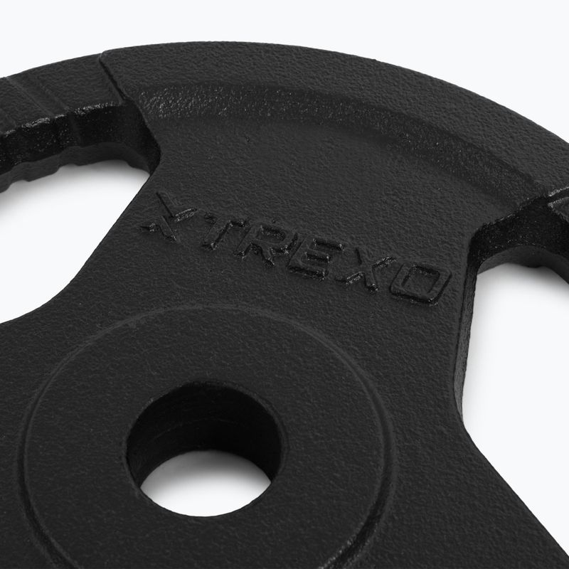 Obciążenie żeliwne TREXO TRX-ICP005 5 kg chrom 3