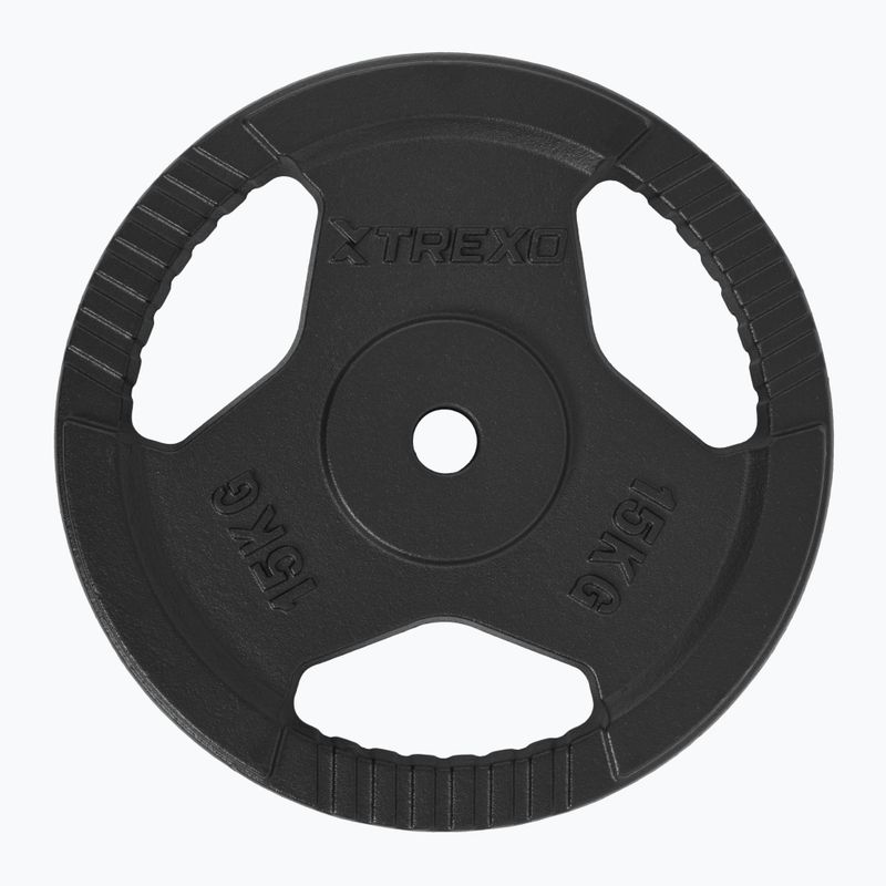 Obciążenie żeliwne TREXO TRX-ICP015 15 kg 2