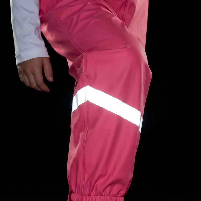 Spodnie przeciwdeszczowe dziecięce KADVA AquaLock JR membrana 5000 różowy 5