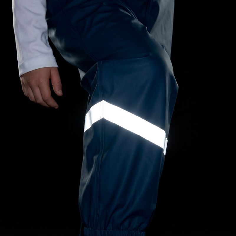 Spodnie przeciwdeszczowe dziecięce KADVA AquaLock JR membrana 5000 granatowy 5