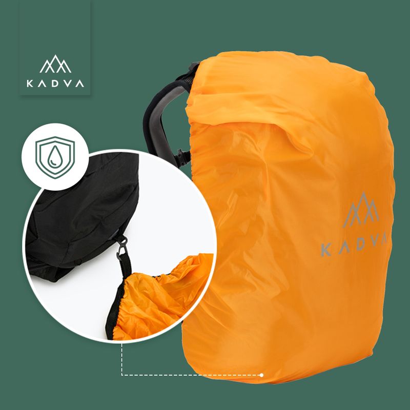 Plecak turystyczny KADVA Aventura 22 l czarny 25
