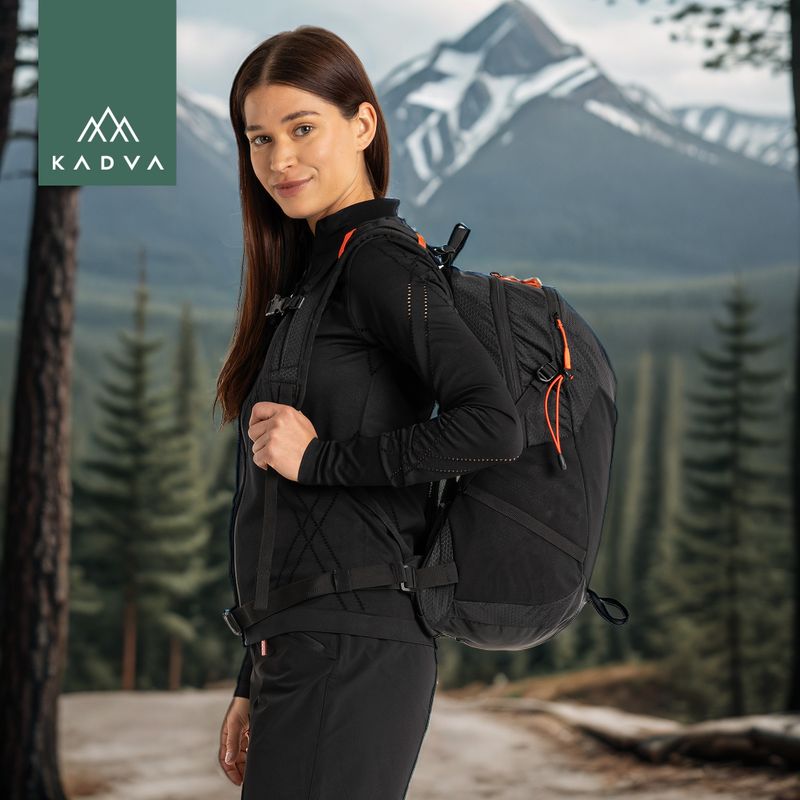 Plecak turystyczny KADVA Aventura 22 l czarny 26