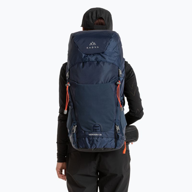Plecak trekkingowy KADVA Sendero 35 l stalowy niebieski 20